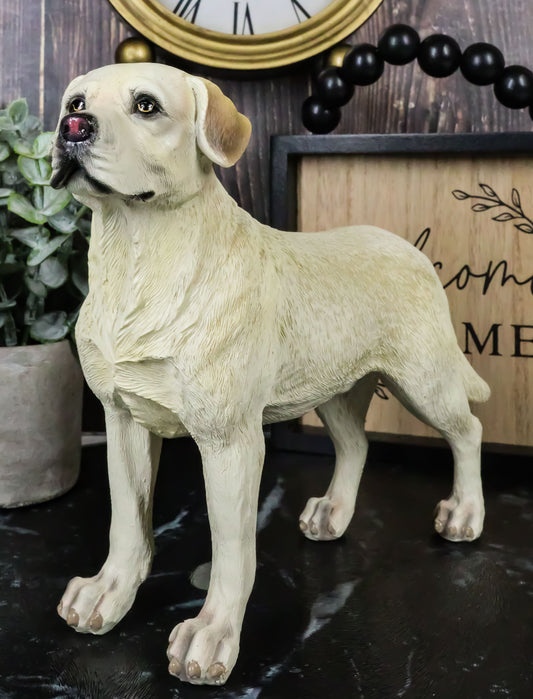 Adorable Labrador Golden Retriever Dog Standing On All Fours Pet Pal Figurine - Ebros Gift