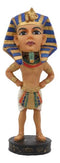 Egyptian Dynasty Man Deity God Pharaoh King Tut Bobblehead Figurine Bobble Head