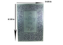 The Story Of My Life Rococo Gothic Scroll Art Embossed Blank Page Journal Book