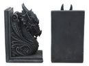 Dragonstone Gothic Guardian Of Bibliography Dragon Bookend Set of Two Figurine