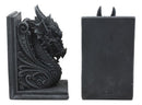 Dragonstone Gothic Guardian Of Bibliography Dragon Bookend Set of Two Figurine