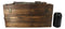 Large Western Six Shooter Pistol Guns Ammo Bullets Decorative Wooden Box 15"L