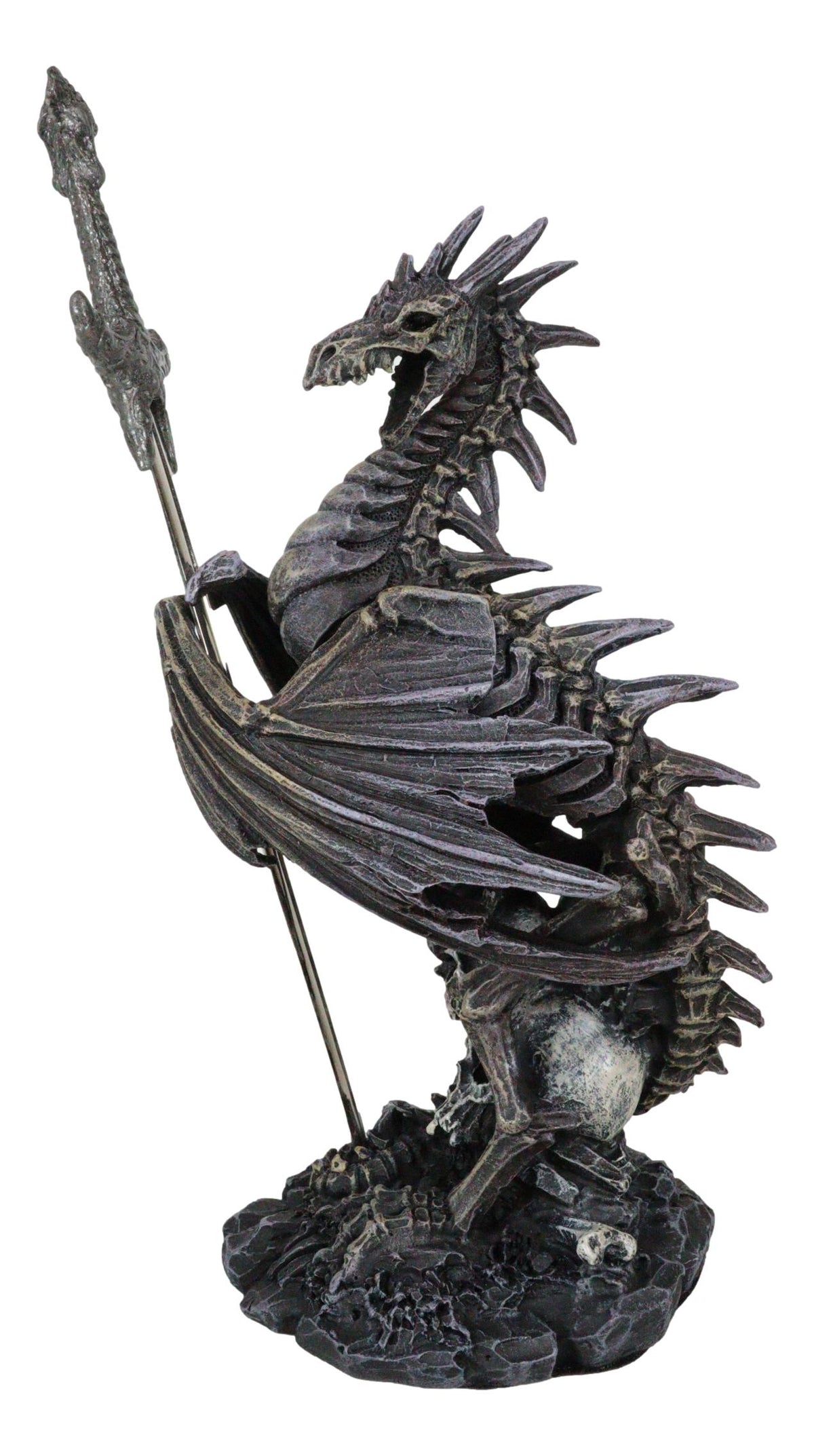 Ebros Litche Blade Ruth Thompson Skeleton Dragon Statue With Letter Opener Knife Decor