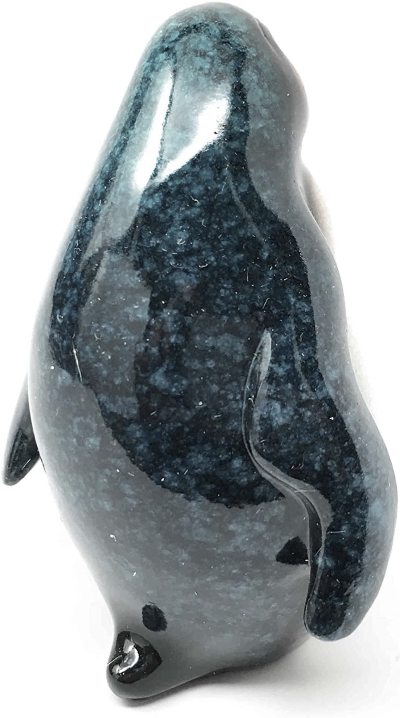 Ebros Antarctica Ice Habitat Cute Emperor Penguin Chick Dancing  Mini Figurine