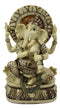 Ebros 12" Tall Hindu God Ganesha Playing Shehnai Flute Statue Figurine - Ebros Gift