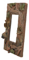 Rustic Western Pine Stag Elk Moose Single Gang Rocker Switch Plate Cover Set 2pc