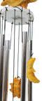 Mosaic Helios God Sun And Moon Face Harmony Wind Chime Mobil Patio Garden Decor