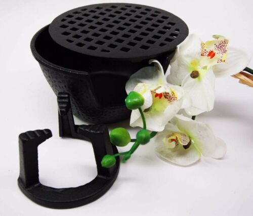 Japanese Cast Iron Tetsubin Teapot Tea Light Candle Warmer Base Riser ...