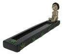 Good Vibes Day of The Dead Reggae Rasta Skeleton Smoking Stash Incense Burner