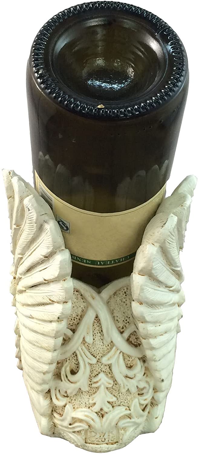 Angelic Flight Heavenly Wings Purity Cherubs Wine Bottle Holder Figurine