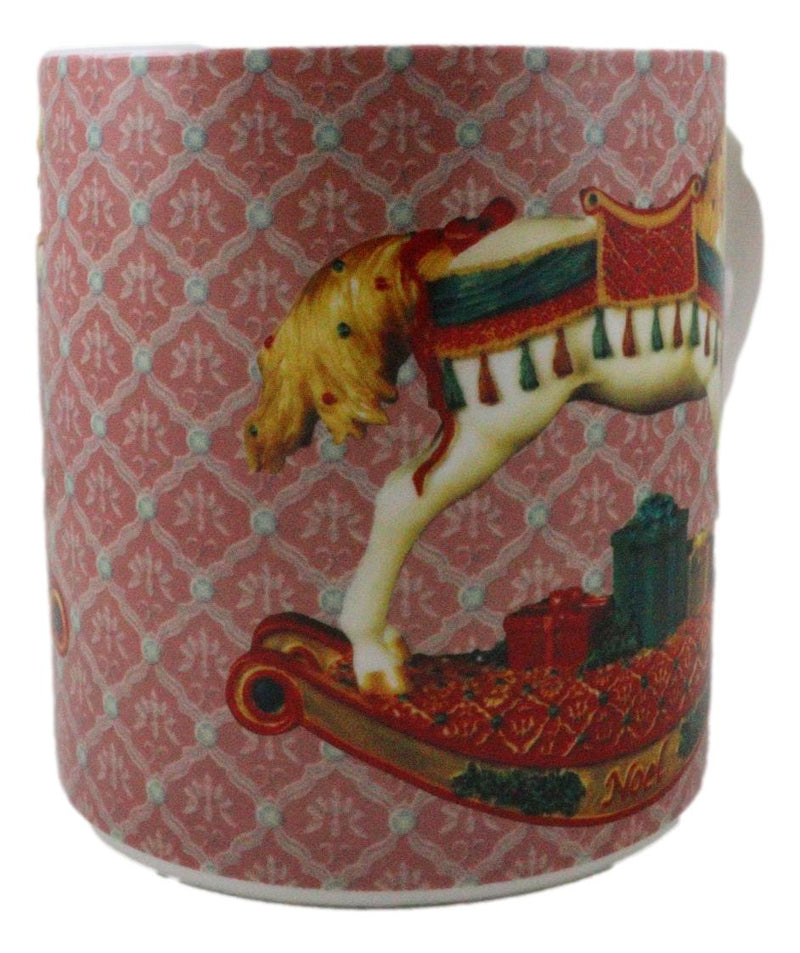 Trail Of Painted Ponies Nativity Christmas Presents First Noel Horse Ceramic Mug