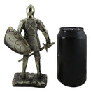Ebros Holy Roman Empire Crusader Knight with Sword and Shield 7" Tall Figurine