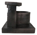 Wicca Magic Divinity Ancestral Hearth Altar Piece Votive Tea Light Candle Holder