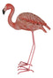 27" Tall Realistic Zen Graceful Tropical Pink Flamingo Standing in Repose Statue