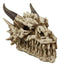 Ebros Smoking Nostrils and Eyes Skeleton Dragon Skull Incense Stick Burner Box
