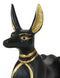 Egyptian Deity of Mummification Afterlife God Anubis In Dog Jackal Form Figurine