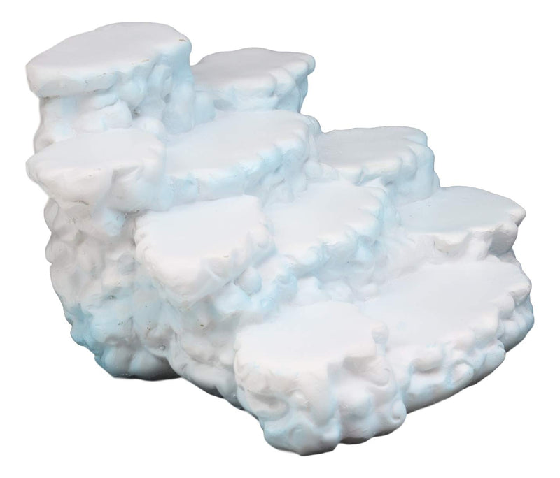 Ebros Heavenly Sky Clouds Terrace Castle Display Stand Figurine For Miniatures