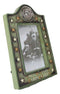 Patriotic United States Marine Eagle Seal Rank Stars Memorial 4x6 Picture Frame