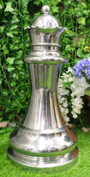 Modern Deluxe Oversized 23"H Oxford Heirloom Queen Chess Aluminum Sculpture