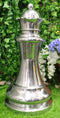 Modern Deluxe Oversized 23"H Oxford Heirloom Queen Chess Aluminum Sculpture