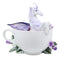 Ebros Amy Brown Spring Iris Winged Unicorn Fairy Coffee Tea Cup Collector Figurine
