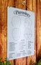 Gothic Wicca Phrenology Alternative Science Of Human Mind Metal Wall Sign Decor