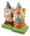 Free Spirit Hippie Mr Gnome And Flower Child Lady Gnomes Salt Pepper Shakers Set