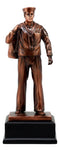 Patriotic Men Of Duty Homecoming Decorated Navy Sailor In Uniform Statue 11.5"H