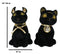 Egyptian Gods Anubis Jackal Dog And Bastet Cat Plush Toys Set Of 2 Stuffed Dolls