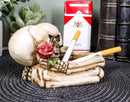 Love Never Dies Skeleton Ashtray Resin Figurine 4.5"L Day Of The Dead Figurine