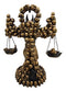 Ebros Anubis Statue Ankh Altar Weighing The Heart Against Feather Figurine 9"H