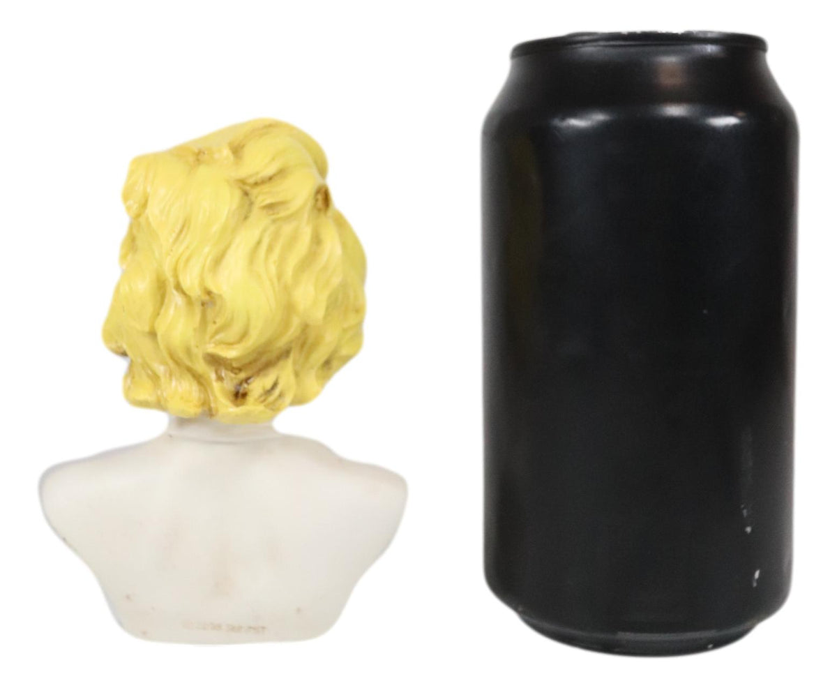 Ebros Day of The Dead Sugar Skull Blonde Marilyn In Iconic White Dress Figurine