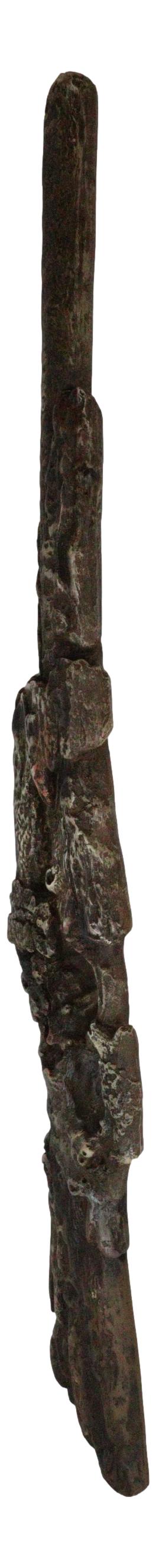 Large Rustic Wild West Western Faux Distressed Wood Rifle Gun Wall Decor Plaque