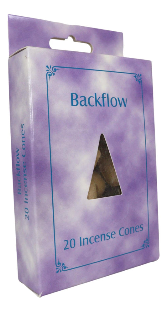 Backflow Incense Cones Pack of 20 Sandal Scent For Backflow Incense Burners