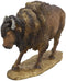 Ebros American Bison Buffalo Standing On The Plains Decorative Figurine 9" Long