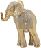 Ebros Feng Shui Royal Gold Ornate Design With Crystals And Glitters Elephant Statue