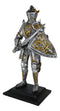 Royal Dragon Order Medieval Swordsman Knight Figurine Suit of Armor Coat Of Arms