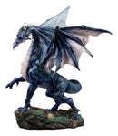 Ebros Large Mythical Fantasy Nebula Midnight Dragon Home Decor Dragon Sculpture