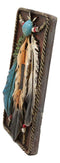 Ebros Southwestern Tribal 3 Feathers (Single Toggle Switch Cover Set of 2)