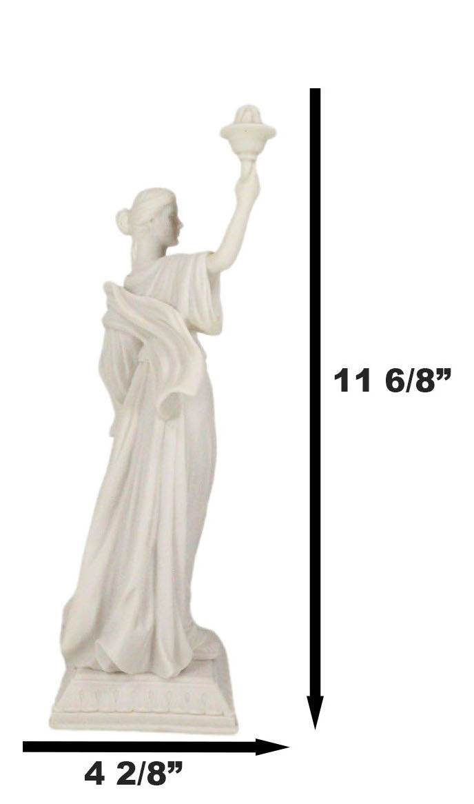 Ebros Greek Roman Goddess of Health And Medicine Hygiea Statue 12" Height - Ebros Gift