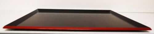 Japanese Large Lacquered Plastic Serving or Display Platter Tray 17.75" by 13"