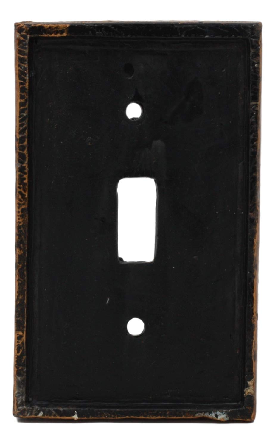 Ebros Novelty Steampunk Clockwork Gearwork Design Wall Light Switch Plate (Gold Background Plate)