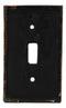 Ebros Novelty Steampunk Clockwork Gearwork Design Wall Light Switch Plate (Gold Background Plate)