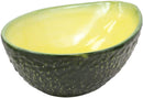 Ebros Gourmet Kitchen Half Split Avocado Large Serving Bowl 10.5"L Home Decor