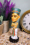 Egyptian Dynasty Queen Nefertiti Neferneferuaten Bobblehead Figurine Egypt Toy