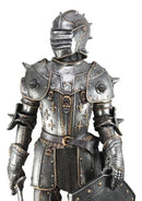 Large 29" Height Standing Honorable Armored Knight Sculpture Medieval Decoration