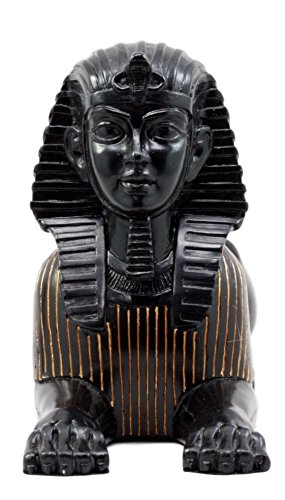 Ebros Ancient Egyptian Pyramid Tomb Guardian Sphinx Statue 9.25"L Figurine