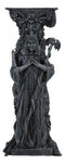 Ebros Gift Triple Goddess Maiden Expectant Mother & Crone Pagan Worship Decorative Candle Holder Figurine