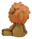 Furrybones Raion Lion With Meat Skeleton Statue 2.75"H Furry Bones Madagascar
