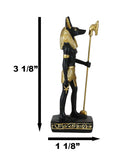 Egyptian God Of The Dead Mummy Anubis Dollhouse Miniature Statue Gods Of Egypt